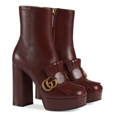 gucci platforms boots